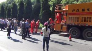 2015年創達纖維微表處施工陜西